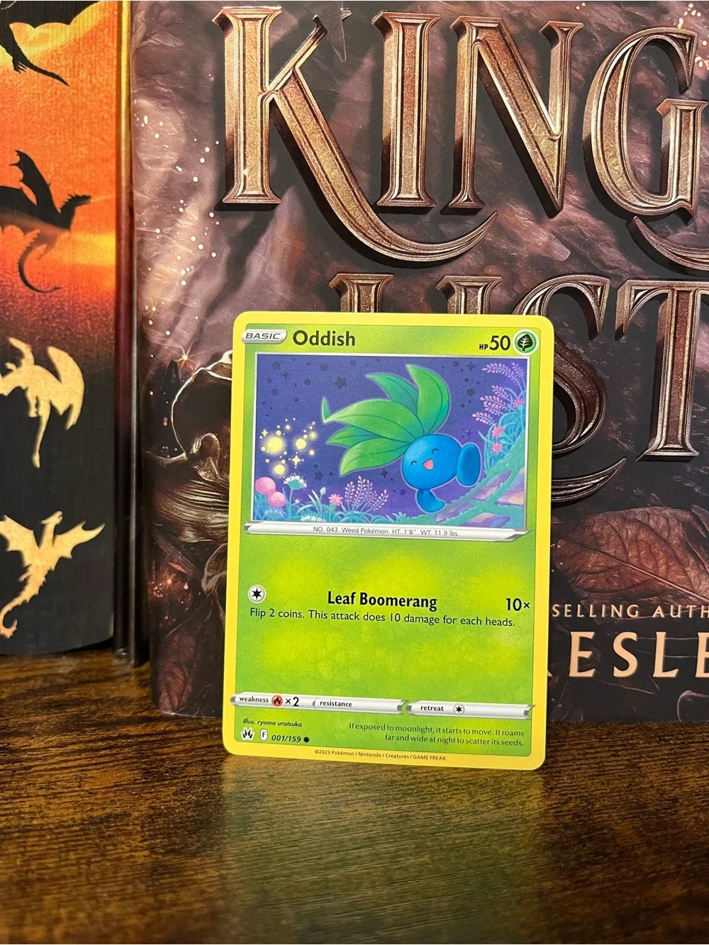 Oddish Trading Card Pokemon Crown Zenith 001/159